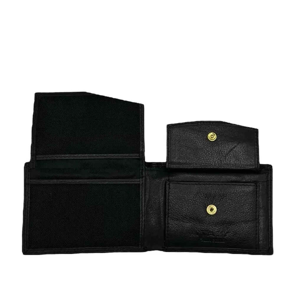 Valentina In Pell Made in Italy Men’s Genuine Pebbled Leather Bifold Wallet Luxe